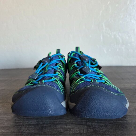 Teva Manatee Water Sandals Blue Size Kid's 1 Bungee Lace Closed Toe Outdoor Hike - Picture 2 of 9